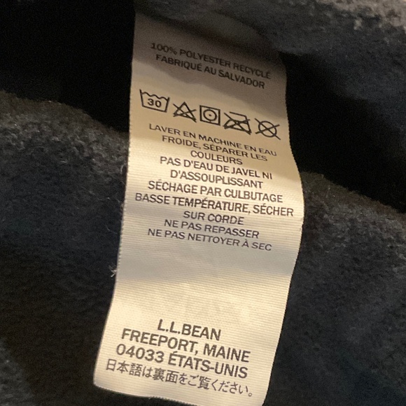 Men's LLBean fleece pants - Picture 3 of 7